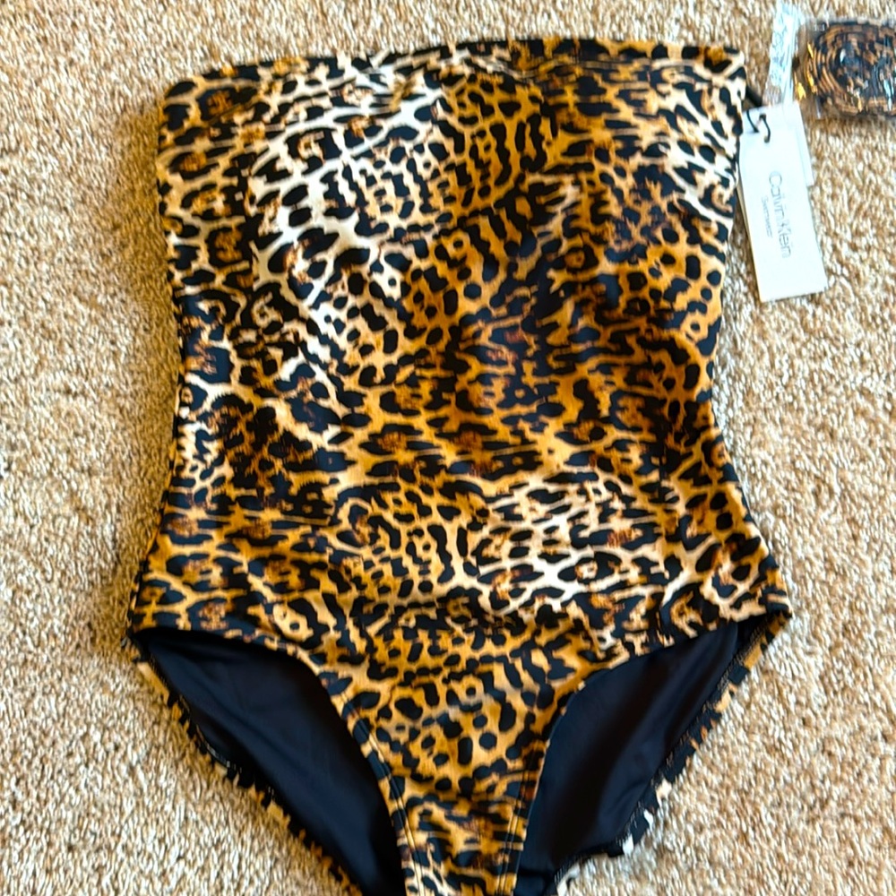 Women's Calvin Klein One Piece Bathing Suit Brand New w/tags